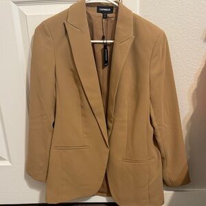 NWT Express Camel Women's Suit Jacket Size Small